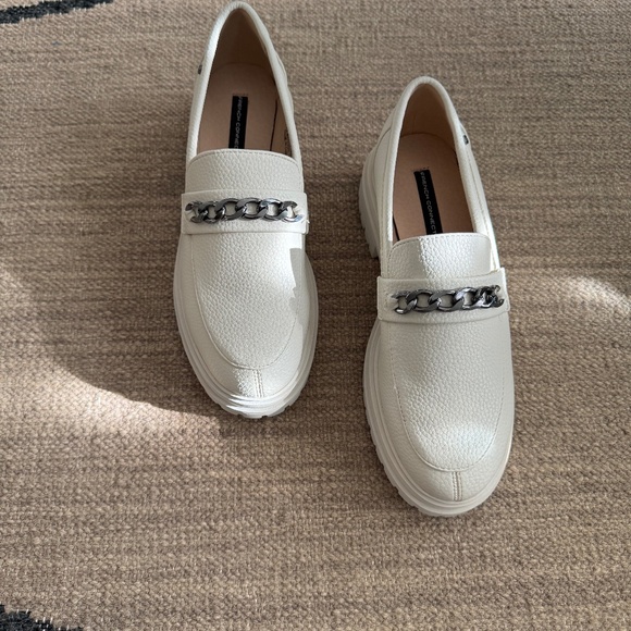 French Connection Tatiana Cream Loafers, Women's Size 6, NWOT - Picture 9 of 10